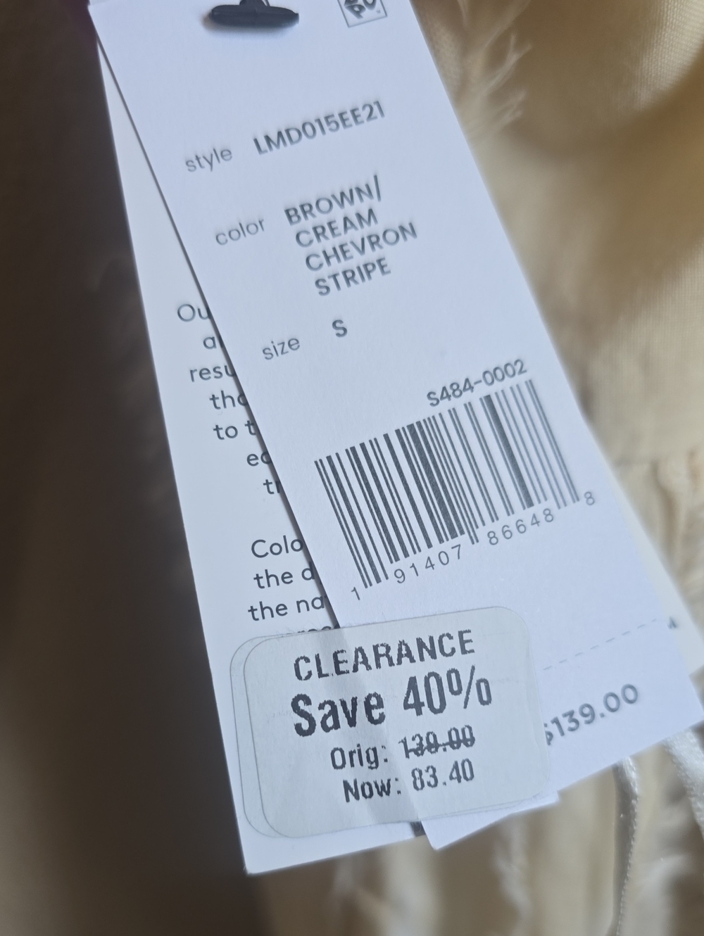NWT Liverpool Chevron Print Maxi Dress. Small - Picture 11 of 13